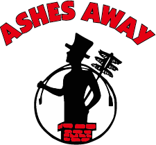 ashes away