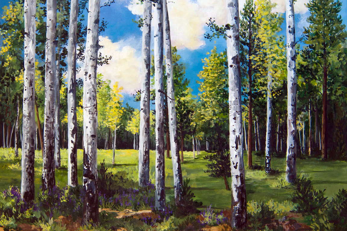 Beth Zink acrylics class