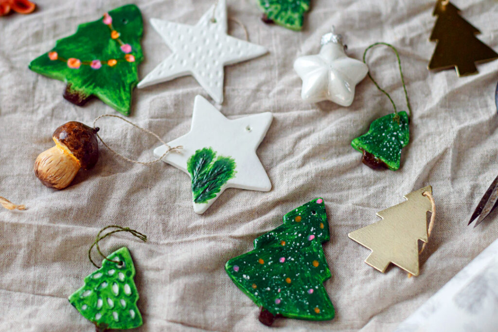 clay ornaments