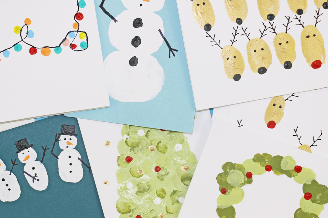 holiday card workshop
