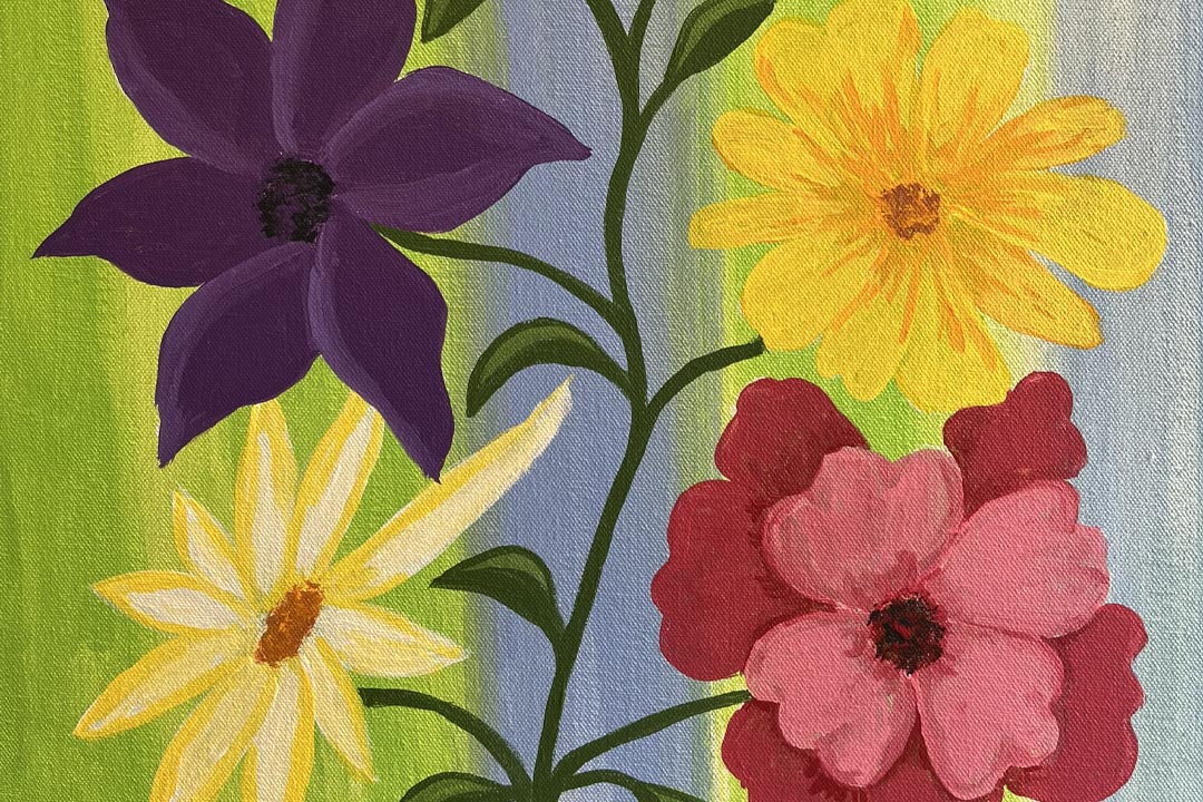 Warhol and Wine: Flowers