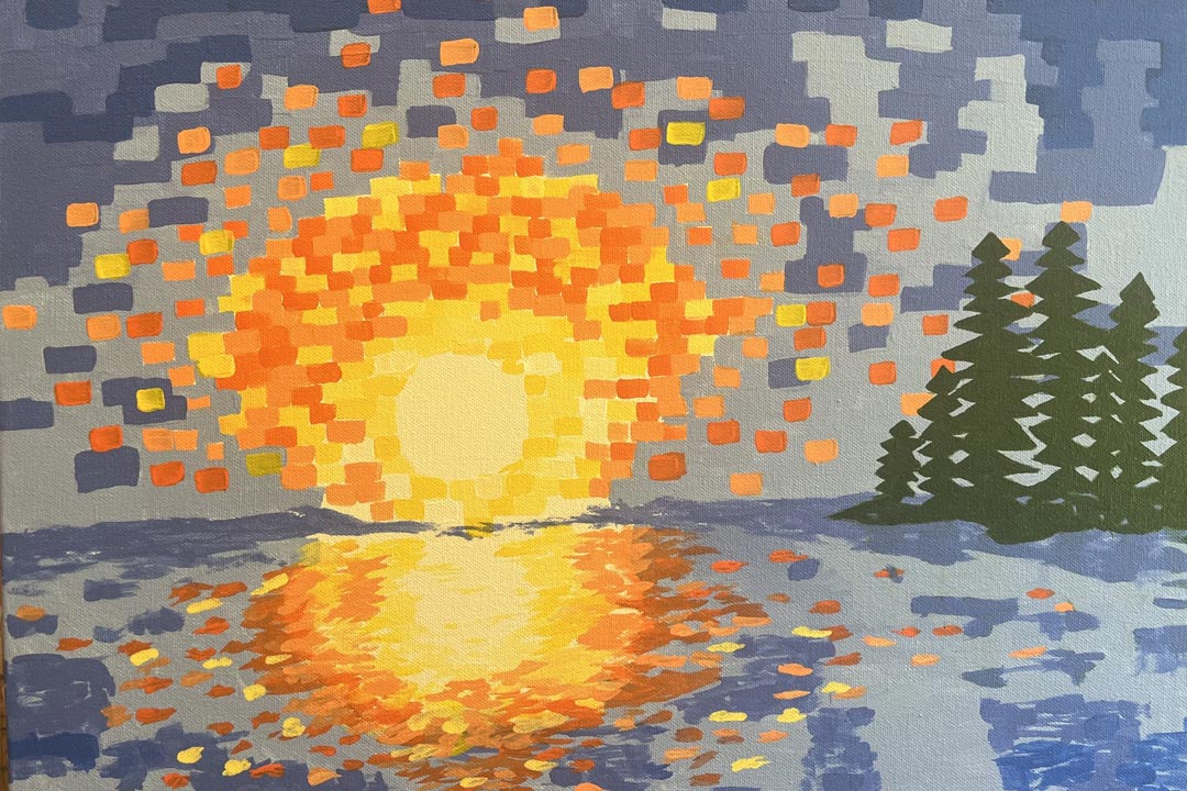 Warhol and Wine: sunsets