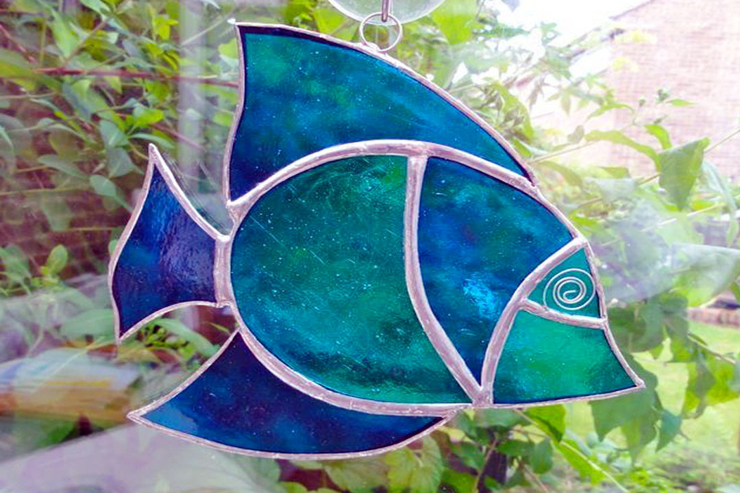 Stained Glass: Fish