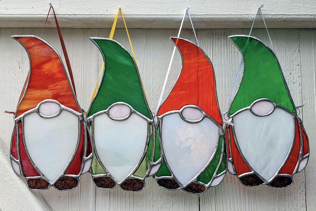 Stained Glass: Gnomes