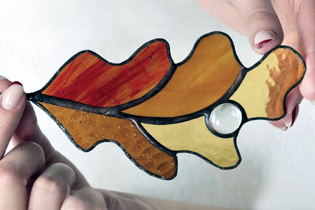 Stained Glass: Leaf