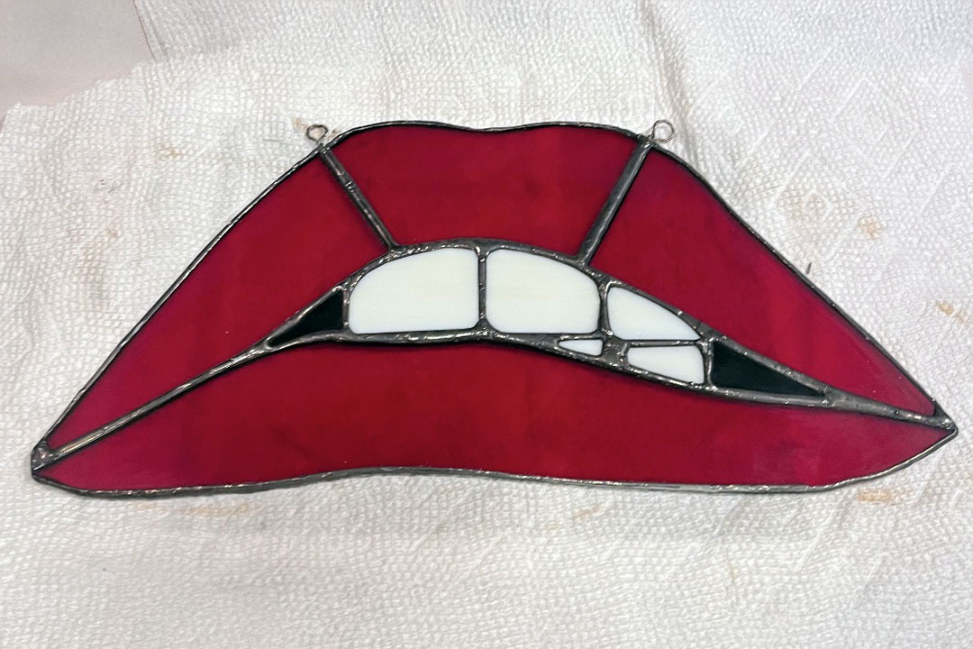 Stained Glass: Lips