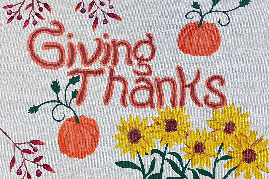 giving thanks