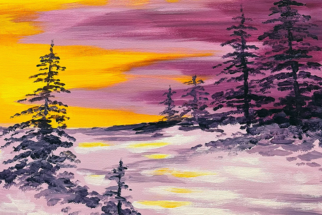 winter sunsets